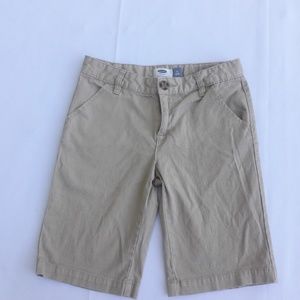 Boys Old Navy Khaki Shorts Size 12